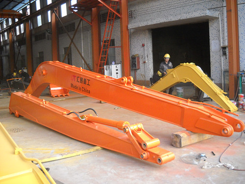 挖掘機(jī)加長(zhǎng)臂定做、挖機(jī)加長(zhǎng)臂廠家、挖機(jī)加長(zhǎng)臂改裝