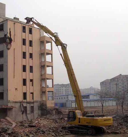 挖掘機(jī)拆樓臂，挖掘機(jī)拆樓臂廠家，挖掘機(jī)改裝拆樓臂